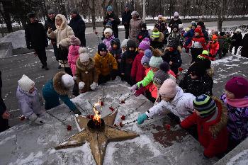 Митинг, посвященный Дню защитника Отечества